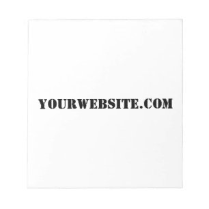 YourWebSite.com Notitieblok