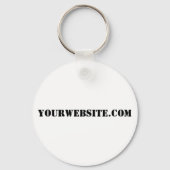 YourWebSite.com Sleutelhanger (Voorkant)