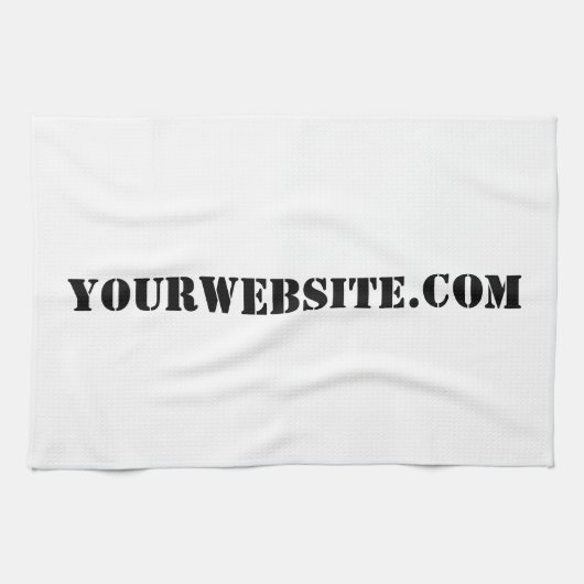 YourWebSite.com Theedoek (Horizontaal)