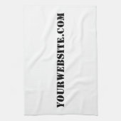 YourWebSite.com Theedoek (Verticaal)