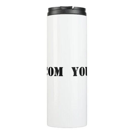 YourWebSite.com Thermosbeker (Achterkant)