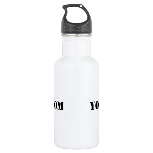 YourWebSite.com Waterfles (Achterkant)
