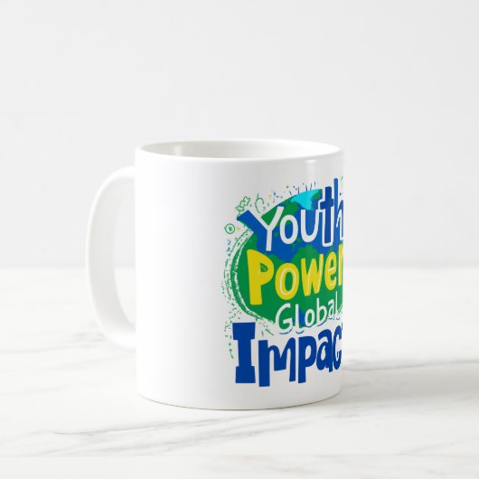 Youth Power Global Impact Mok Design (Voorkant links)