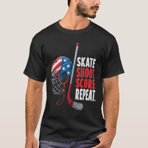 Youth Usa IJshockey Jersey Ijs Jongens Hockey Verj T-shirt