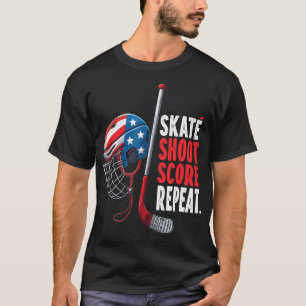 Youth Usa IJshockey Jersey IJshockey Jongens T-shirt