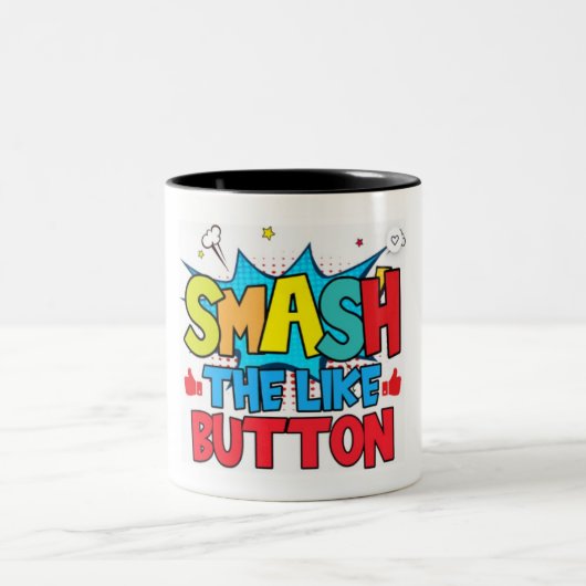 Youtube Channel Vlogger Youtuber Coffee Mug (Centre)