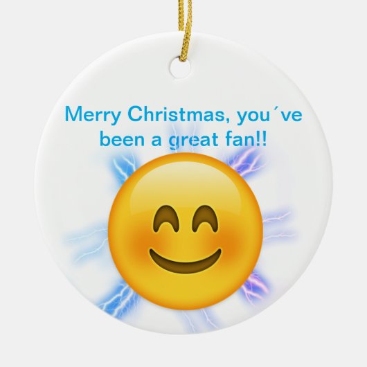 YouTube Fan-Ornament Keramisch Ornament (Voorkant)