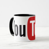 YouTube icon Mug (Devant gauche)