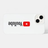 YouTube iPhone Hoesje (Achterkant horizontaal)