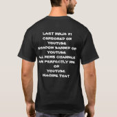 YOUTUBE IS VOOR KINDEREN T-SHIRT (Achterkant)
