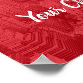 Youtube Kanaal Aangepaste foto Youtuber Poster (Hoek)