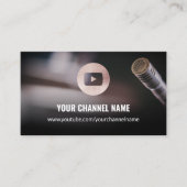 YouTube-kanaal Chic Roos Gold Visitekaartje (Voorkant)