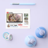 Youtube-kanaalpromotie Flyer (Enkel)