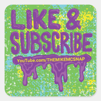 YouTube Sticker Sheet