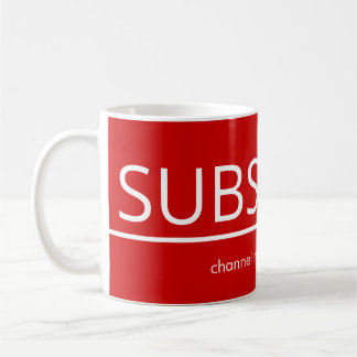 YOUTUBE SUBSCRIBE CHANNEL NAME HANDLE RED SJABLOON KOFFIEMOK
