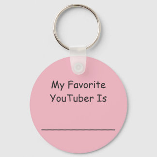 YouTuber-Sleutelhanger Sleutelhanger