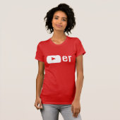 YouTuber T-shirt (Voorkant volledig)