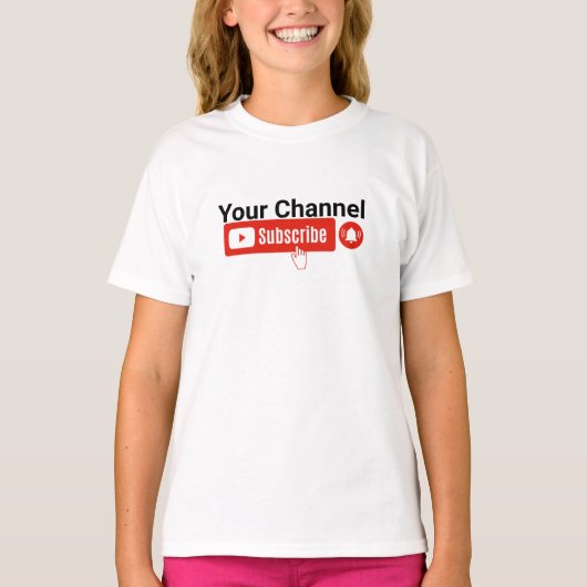 Youtuber T-shirt (Voorkant)