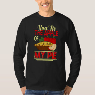 Youu2019re de Apple of My Pie Pie & Donut Premium T-shirt