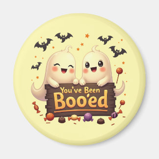 "You've Been Boo'ed" Cute Ghosts Magnet