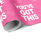 You've got this words on pink cadeaupapier (Rol Hoek)