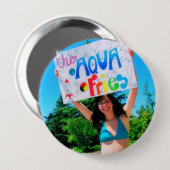 "YouWishYouBeMe" Button ft. Brittany Pohlmann (Voorkant /achterkant)