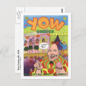 Yow Comics #1, 1978 Briefkaart (Voorkant / Achterkant)