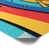 YOWZA! Wervelexplosie:  Pop Art Poster (Hoek)