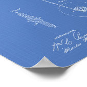 Yoyo 1867 Patent Art Blueprint Poster (Hoek)