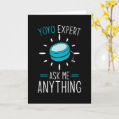 Yoyo Gezegde Funny Kaart (Gele Bloem)