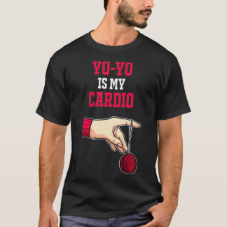 Yoyo is mijn Cardio Funny Hobby Retro 90's T-shirt