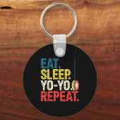 Yoyo Player Yo-yo Enthusiast  Sleutelhanger (Voorkant)