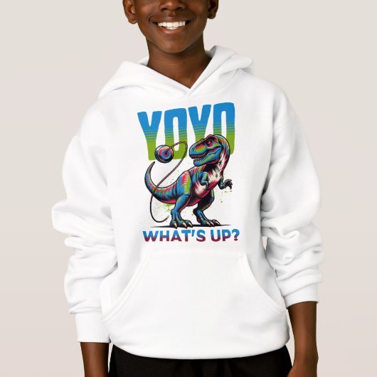 Yoyo What's Up Colorful T Rex Jouer vieux jeu (Devant)