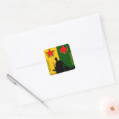 ypg-ypj 2 vierkante sticker (Envelop)