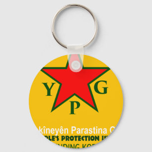 ypg-ypj - ondersteuning kobani sleutelhanger