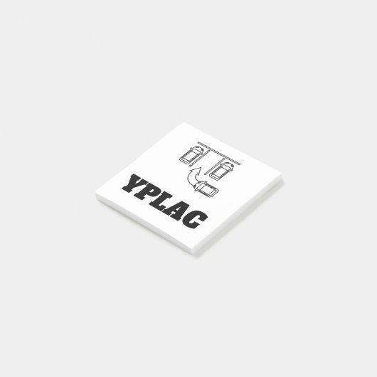 YPLAC Post it Notes - Ideaal voor auto-Windows (Schuin)