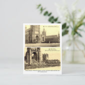 Ypres, België - WW1 Bombardment Briefkaarten (Staand voorkant)