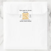 YPRzone.com autocollants de code QR (Sac)