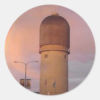 Ypsilanti Water Tower Ronde Sticker