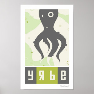 Yrbe - Poster d'Animaux Inspiré Russe