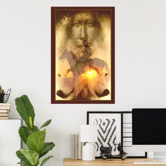 Yshaman Poster (Thuiskantoor)