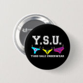 YSU "Clothesline"-pop Ronde Button 5,7 Cm (Voorkant /achterkant)