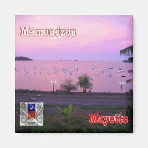 YT - Mayotte - Zee nabij Mamoudzou Magneet