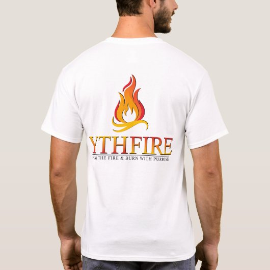 YTHFIRE T-shirt mannelijk (Achterkant)