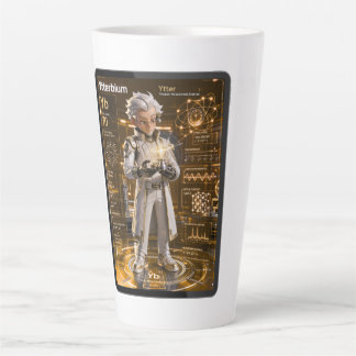 Ytterbium (Yb) – ATOMIVRA™ Collectie Latte Mok