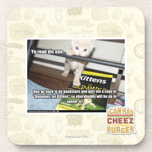 Yu red is een... onderzetter (Voorkant)