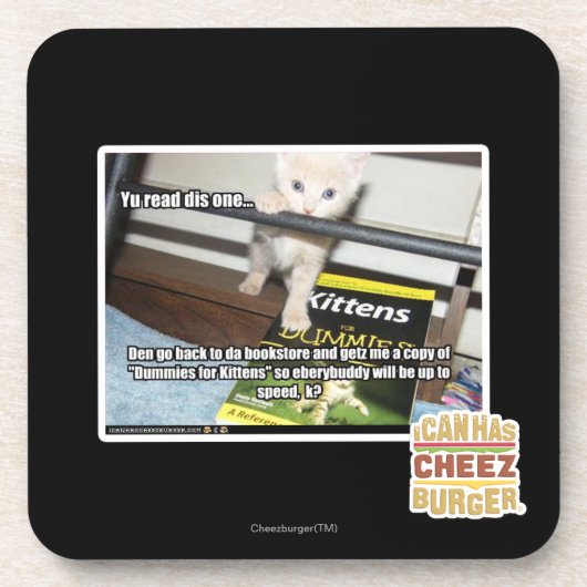 Yu red is een... onderzetter (Voorkant)