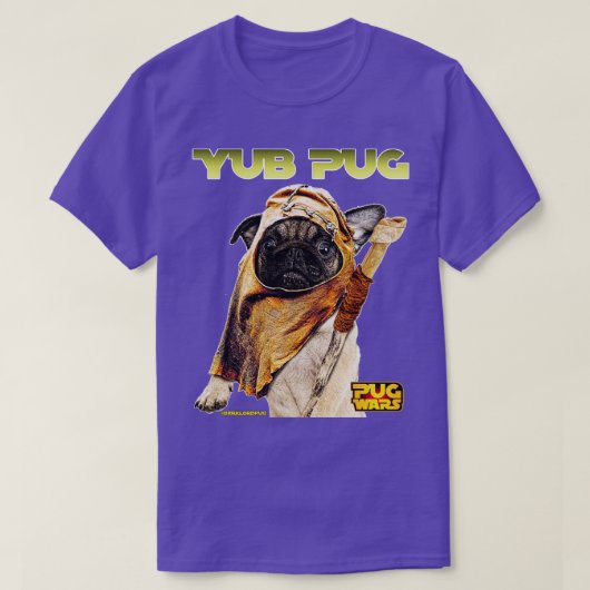 Yub Pug T-shirt (Design voorkant)