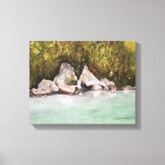 YUBA RIVER 1 CANVAS AFDRUK (Voorkant)