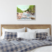 YUBA RIVER 3 CANVAS AFDRUK (Insitu (Slaapkamer))